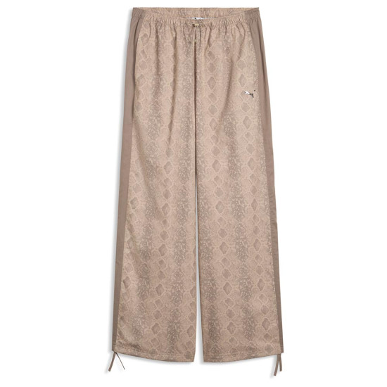 Puma Γυναικείο παντελόνι T7 Relaxed Snake Print Woven Pants